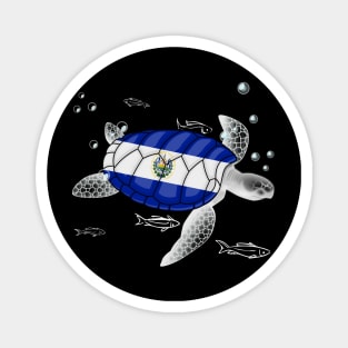 El Salvador Turtle Magnet